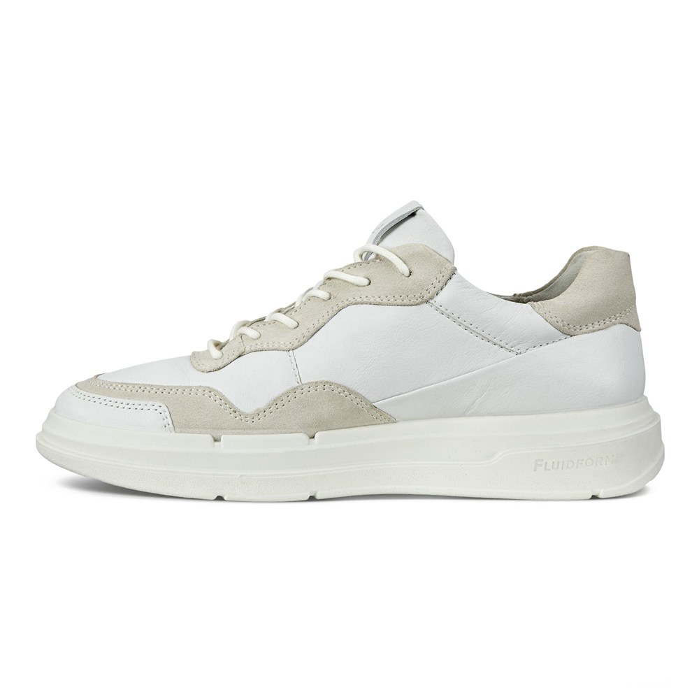 ECCO Sneakersy Damskie - Soft X - Białe - ADBVCS-401